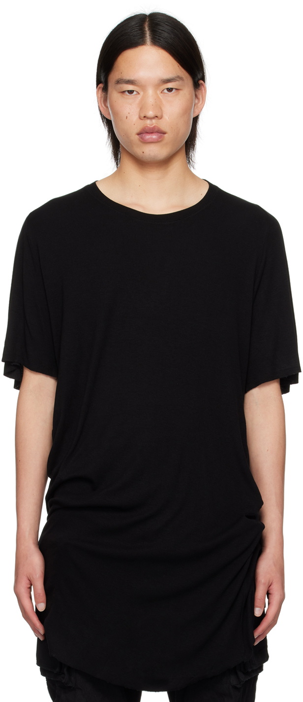 Julius Black Twisted T-Shirt Julius