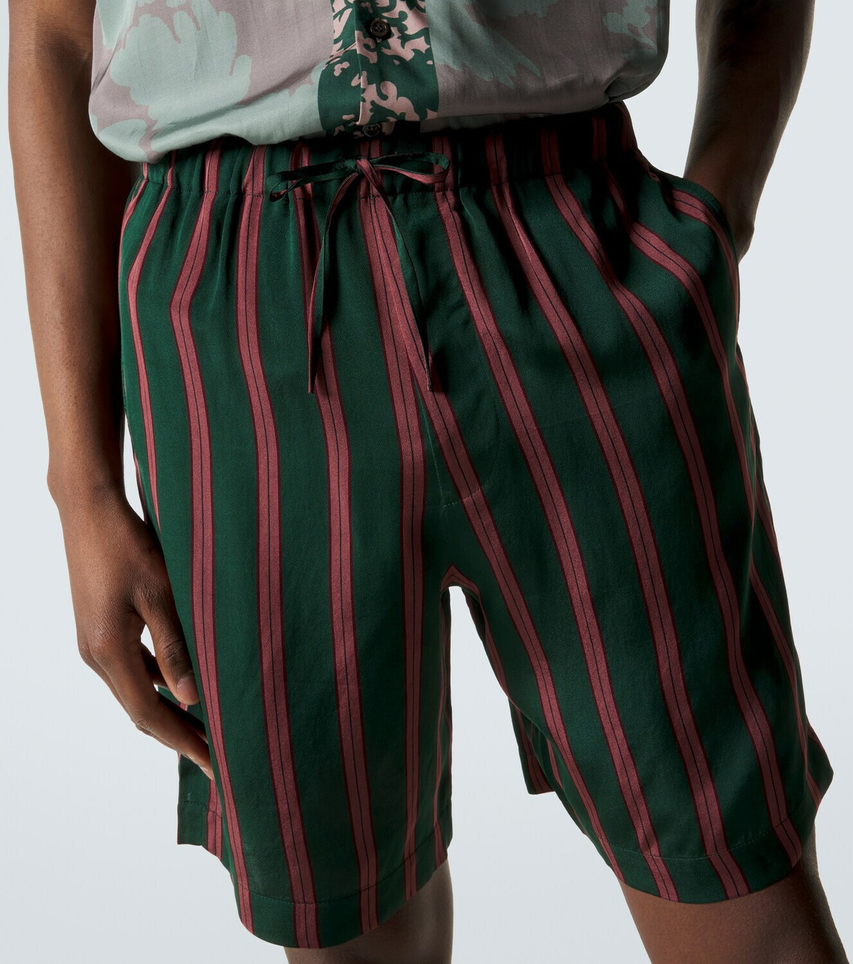 Dries Van Noten Striped shorts