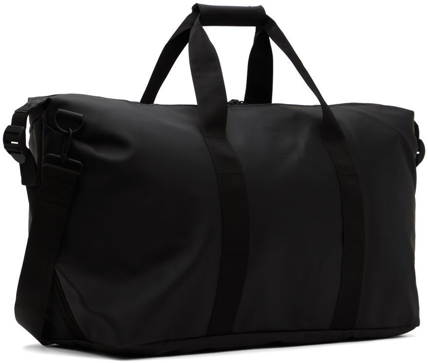 RAINS Black Extra Large Classic Duffle Bag Rains