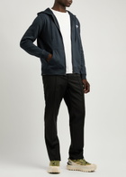 Valentino Logo Hooded Jersey Sweatshirt Navy