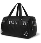 Valentino - Logo-Webbing and Leather-Trimmed Nylon Holdhall - Black