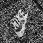 Nike Men's Everyday Plus Cushioned Crew Sock in Black/White