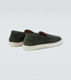 Giorgio Armani Suede slip-on shoes