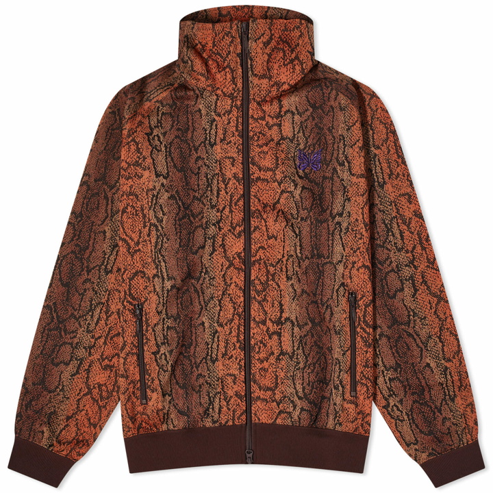 Photo: Needles Women's Poly Jaquard Track Jacket in Python