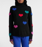 Goldbergh Bacio embellished turtleneck sweater