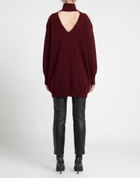 Roberto Collina Womens Turtleneck Burgundy