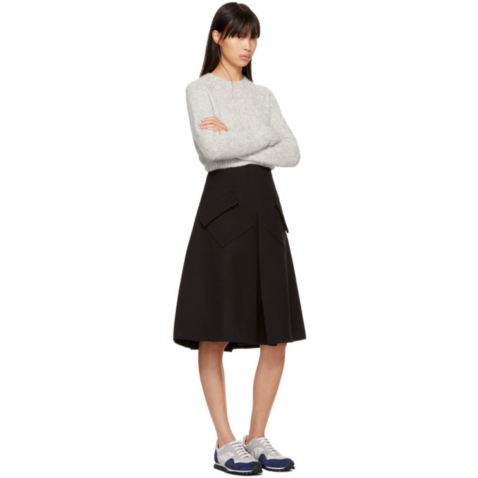 Sara Lanzi Grey Alpaca Sweater