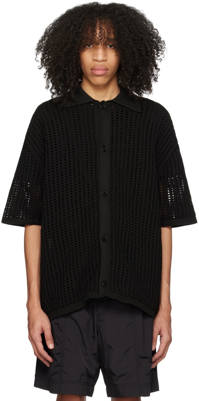 Photo: Wooyoungmi Black Buttoned Shirt