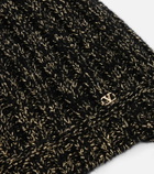 Valentino VLogo fringed Lurex® beanie