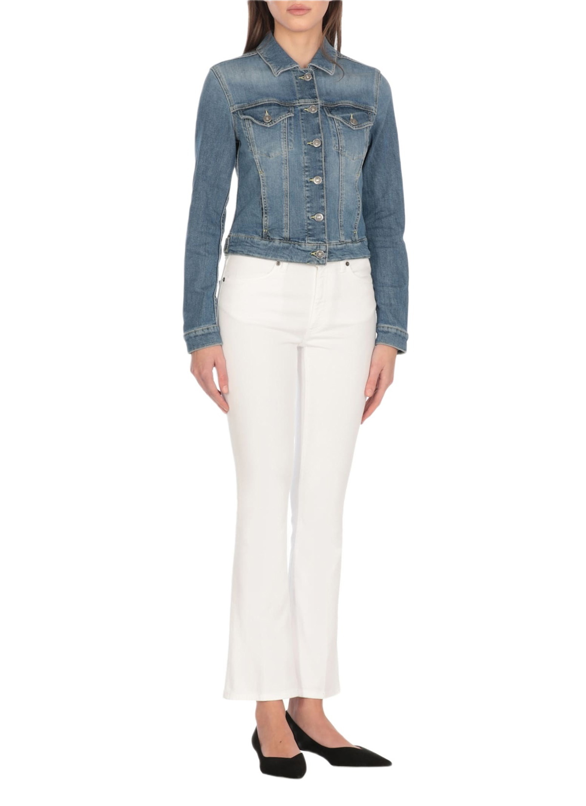 Dondup Cotton Jeans Jacket
