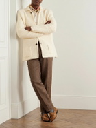 Anderson & Sheppard - Merino Wool and Cashmere-Blend Cardigan - Neutrals