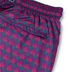 Vilebrequin - Mahina Mid-Length Printed Swim Shorts - Purple