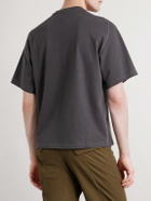 Portal - Root Organic Cotton and Hemp-Blend Jersey T-Shirt - Gray