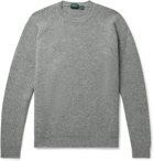 Incotex - Ribbed Virgin Wool Sweater - Gray