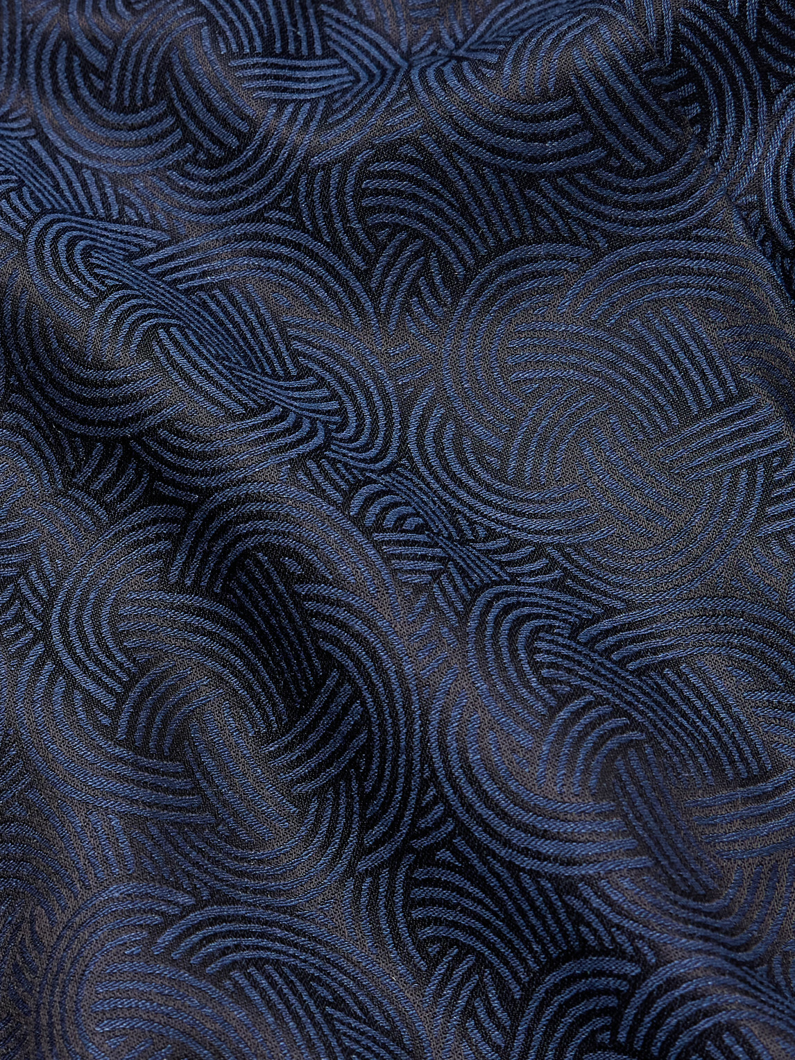 Blue Blue Japan - Satin-Jacquard Bomber Jacket - Blue