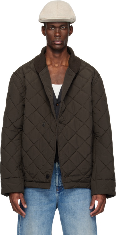 Photo: JACQUEMUS Brown 'The Bastide' Jacket