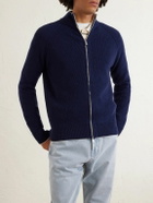 Eleventy - Cashmere Zip-Up Sweater - Blue