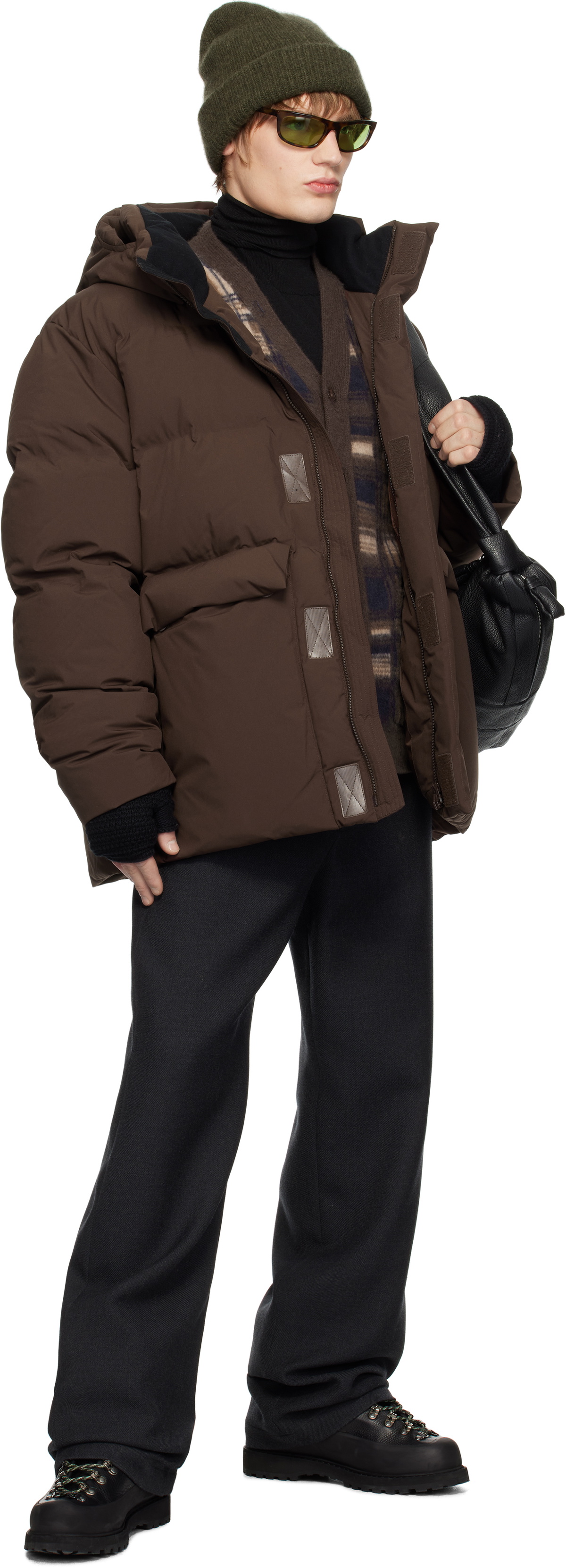 Holzweiler Brown Dovre Down Jacket Holzweiler