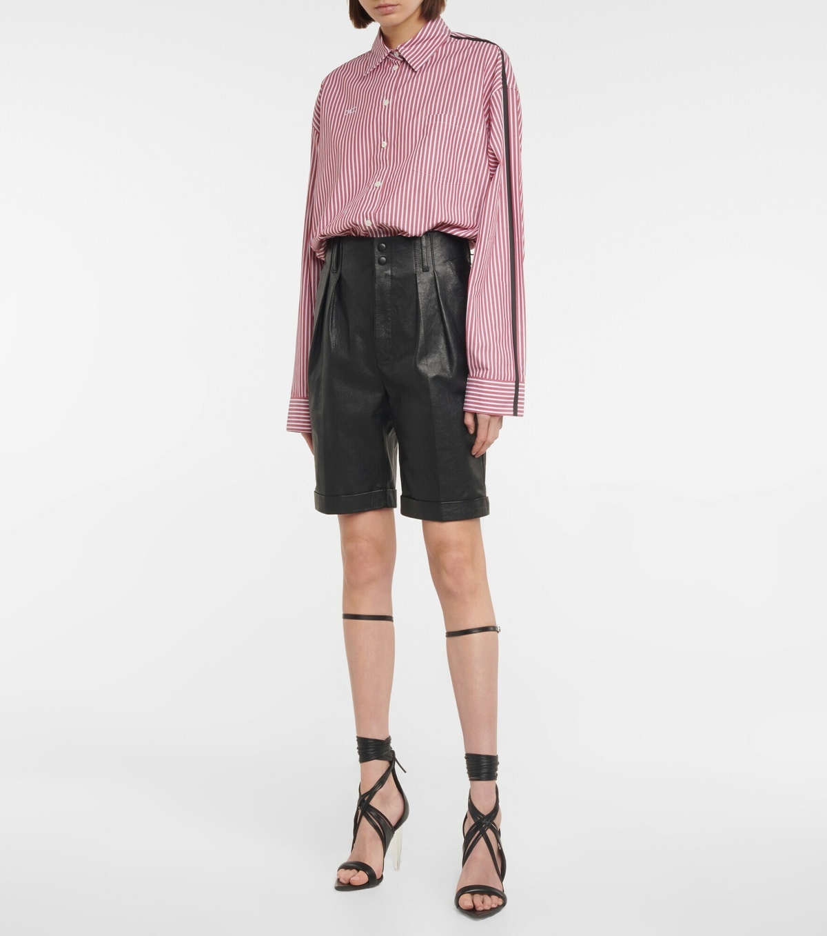 Peter Do - Ice calf leather sandals Peter Do