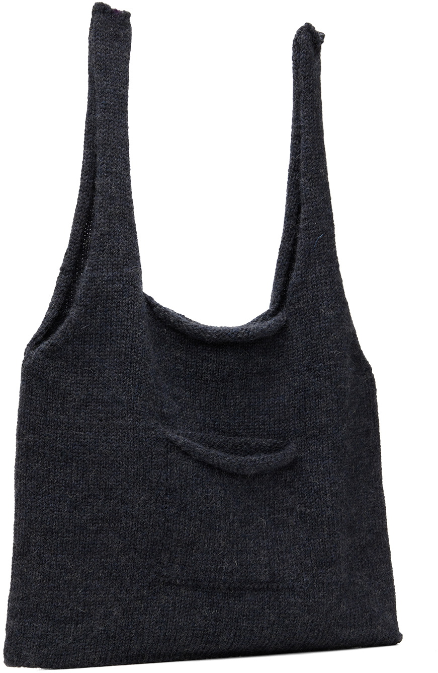 XENIA TELUNTS Gray Shopper Tote