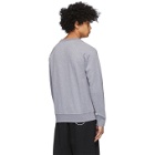Balmain Grey 3D Logo Sweatshirt