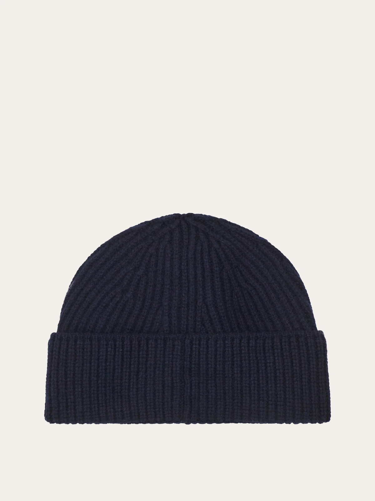Ferragamo Mens Knitted beanie in Blue