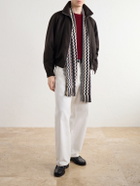 Missoni - Striped Crochet-Knit Wool-Blend Scarf - Multi