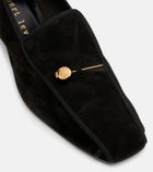 Herbert Levine Showtime suede loafer pumps