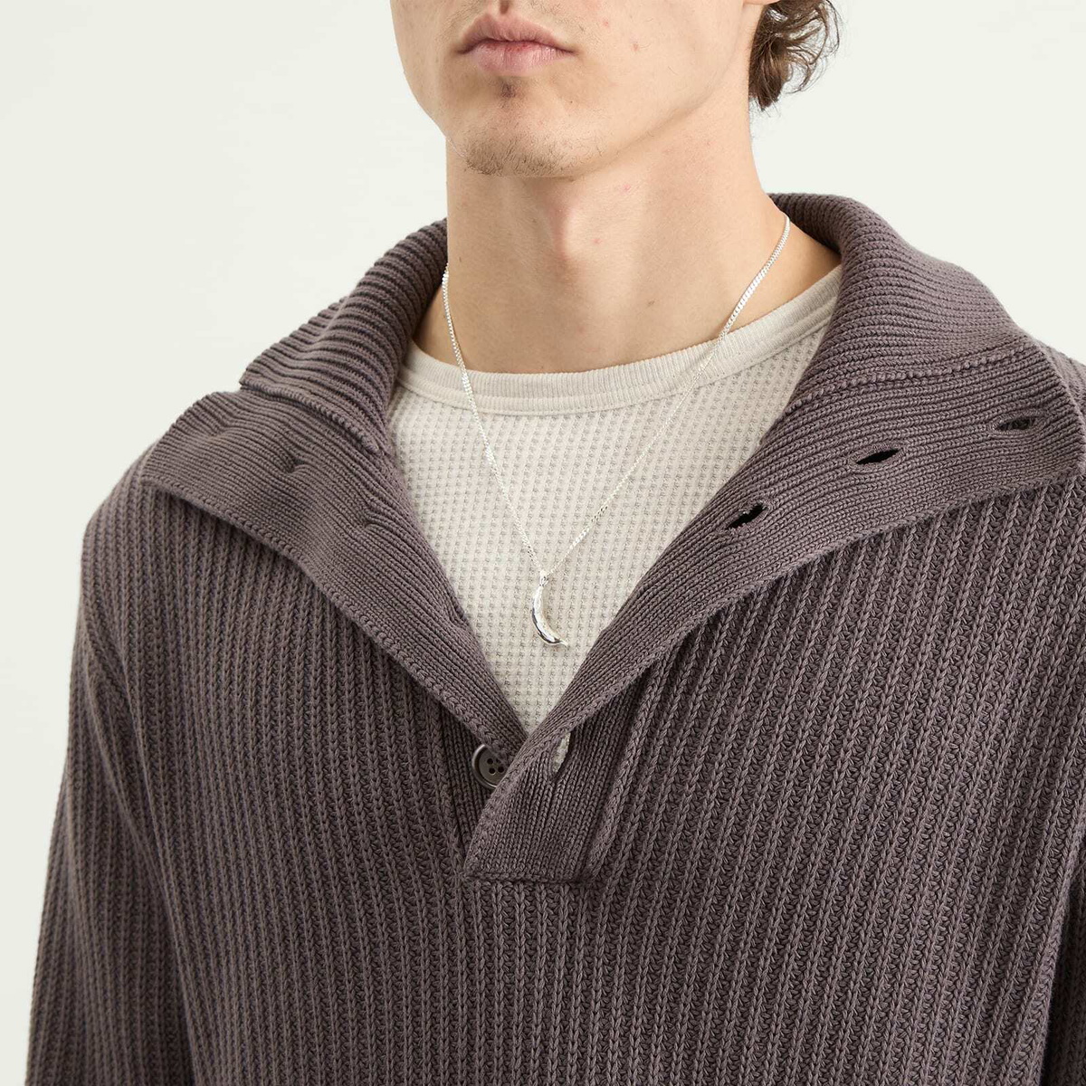Simuero Platano Necklace in Silver 