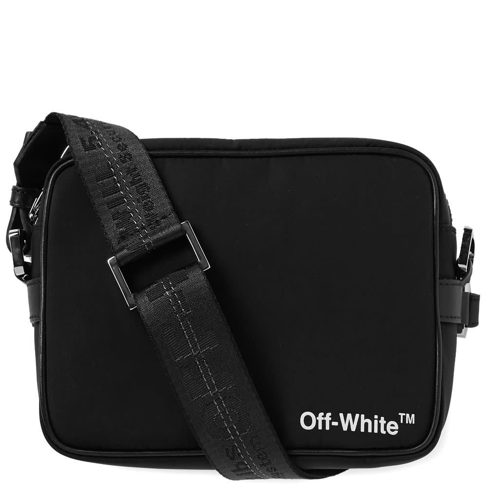 Off-White Crossbody Bag Men OMNQ028FAB0011007 Fabric Gray Dark