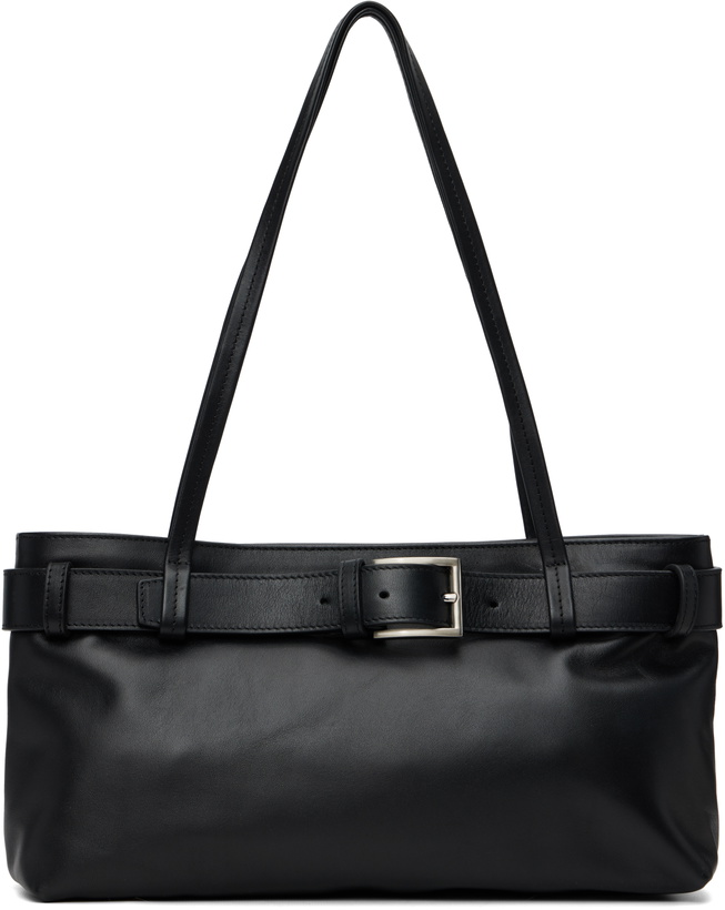 Photo: St. Agni Black Belt Detail Baguette Bag