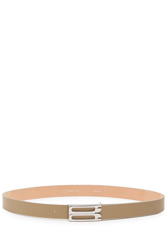Photo: Victoria Beckham Dorian Leather Belt Natural