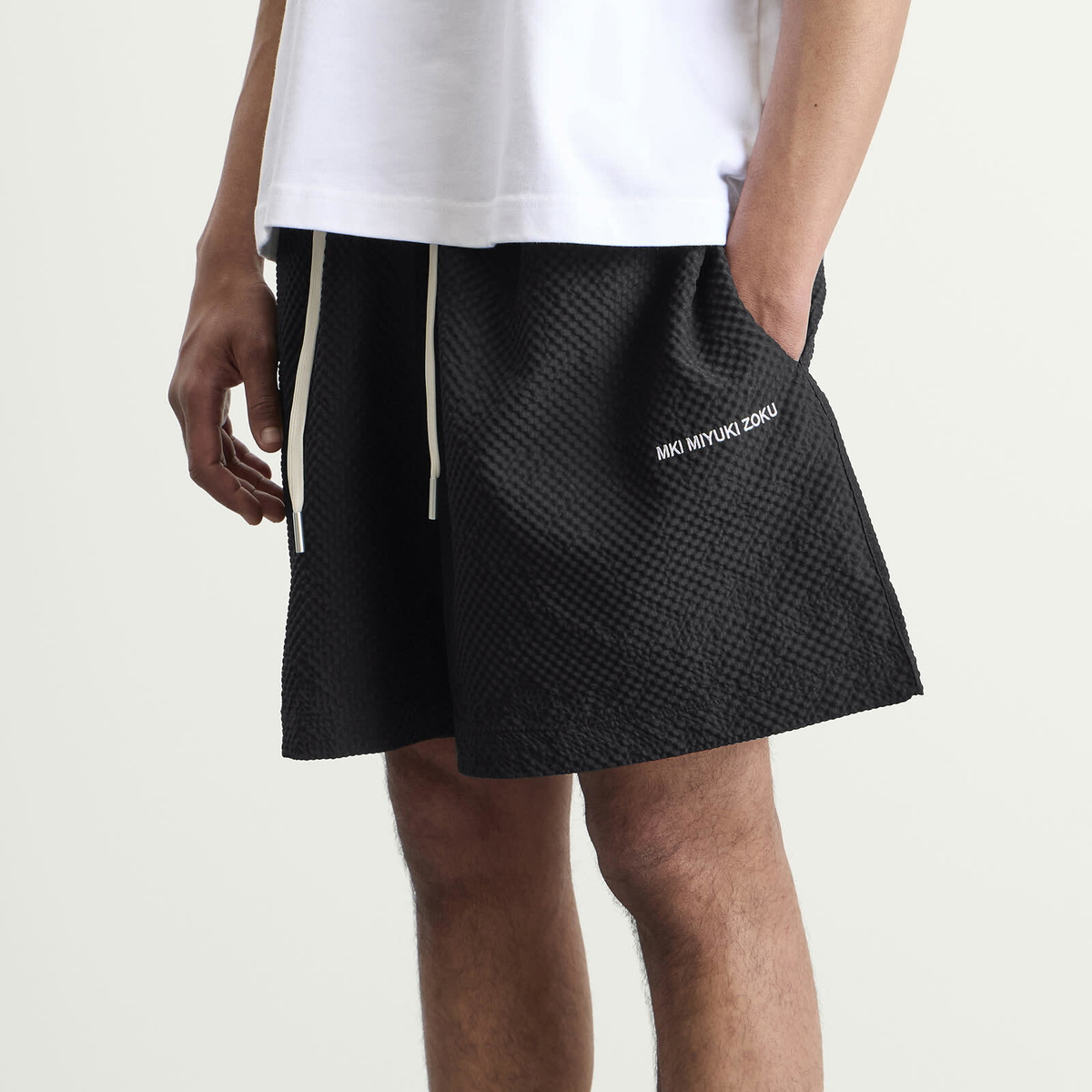 MKI Men's Presented by END. Seersucker Shorts in Black