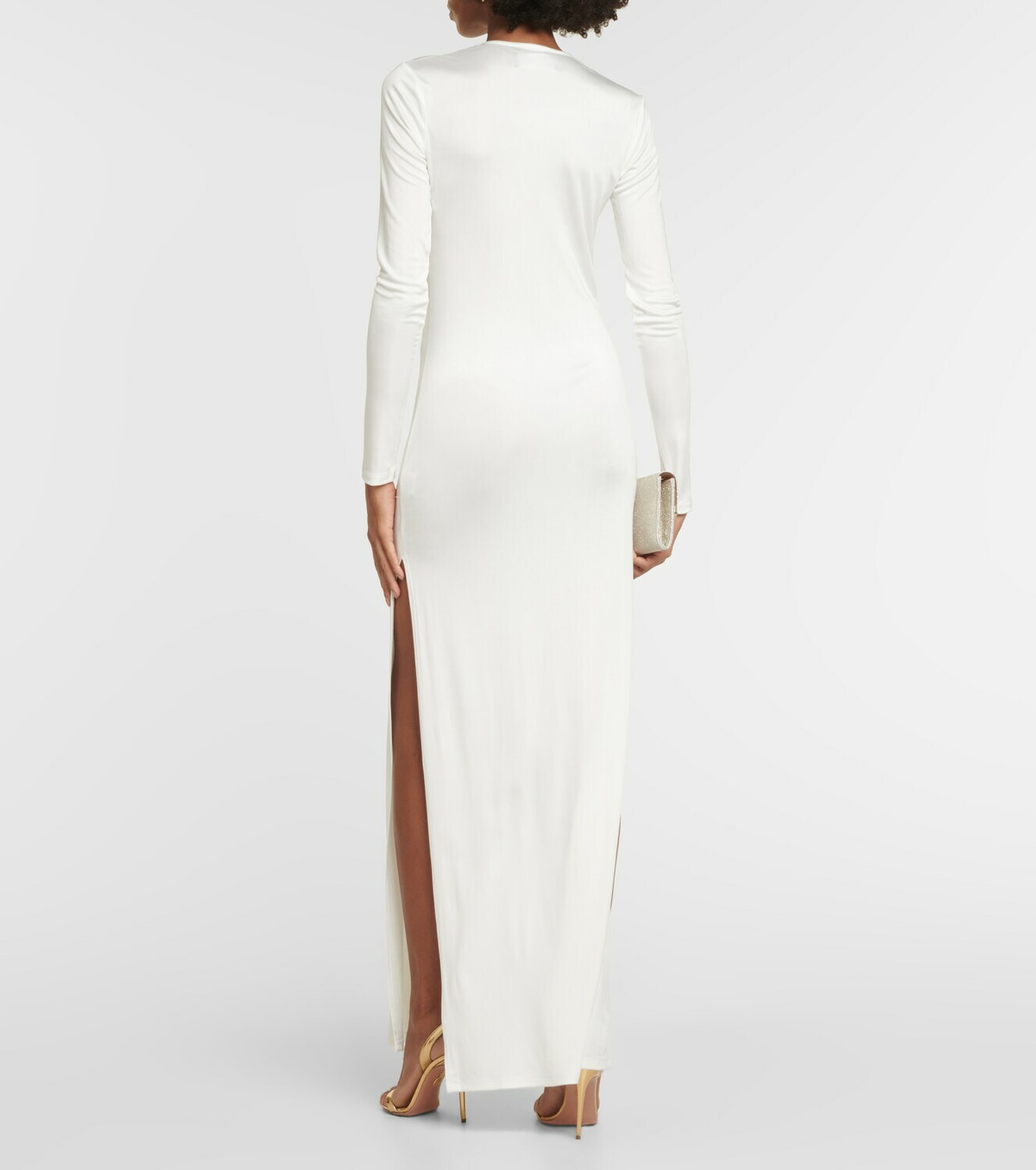 Louisa Ballou Long Helios jersey maxi dress