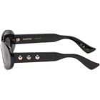Valentino Black Nellcôte V Logo Sunglasses