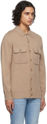 Brunello Cucinelli SSENSE Exclusive Brown Shirt Cardigan