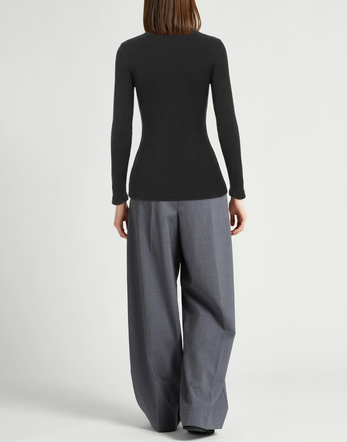 Crossley Womens Turtleneck Charcoal
