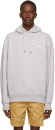 The North Face Grey Cotton Hoodie
