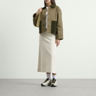 Barbour Women's Cloverdale Casual Jacket in Dusky Green