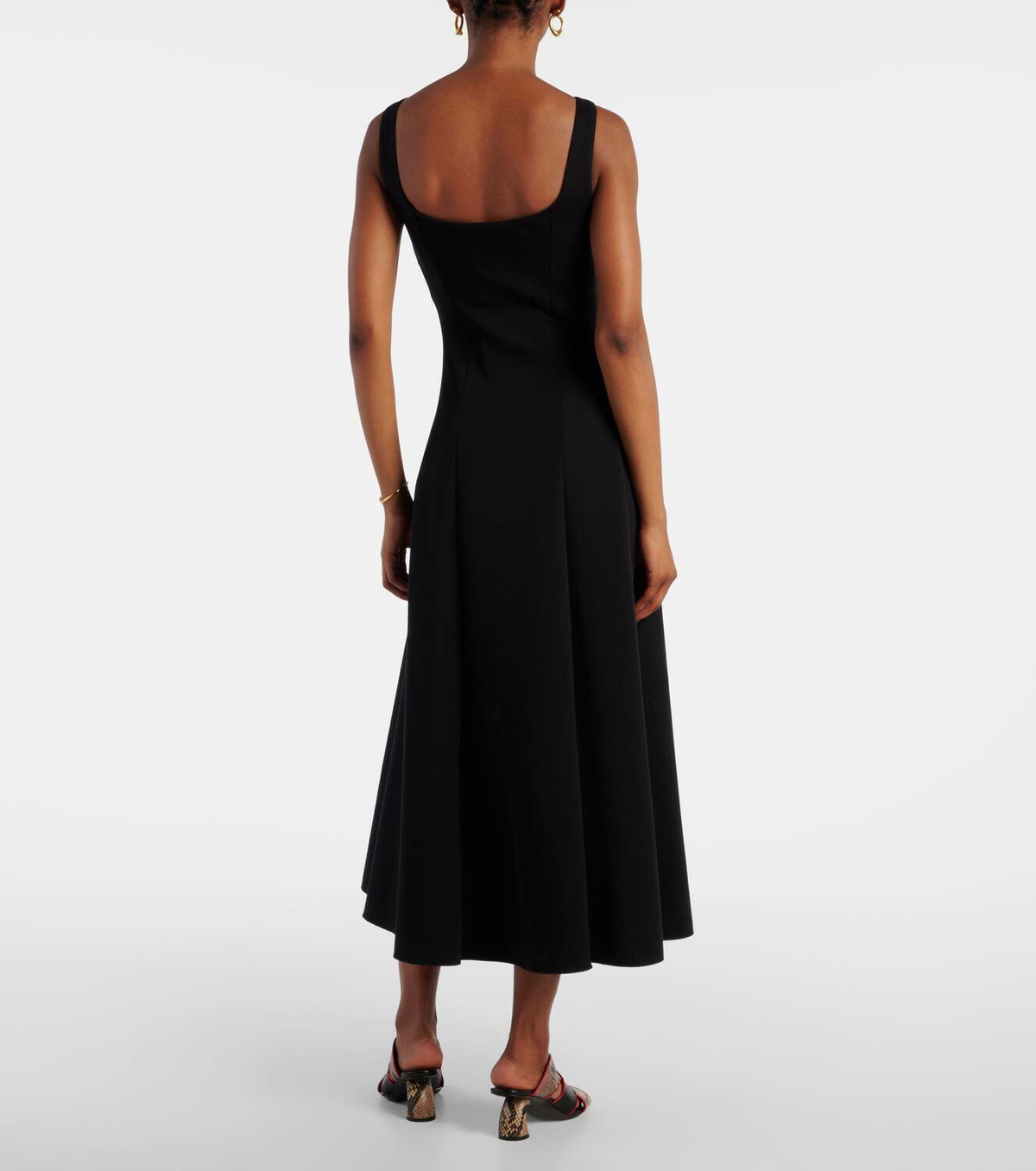 S MAX MARA ワンピース Platani pleated cotton-blend 1035603 S MAX MARA ワンピース Platani pleated cotton-blend 1035603