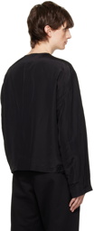 LEMAIRE Black Relaxed Jacket