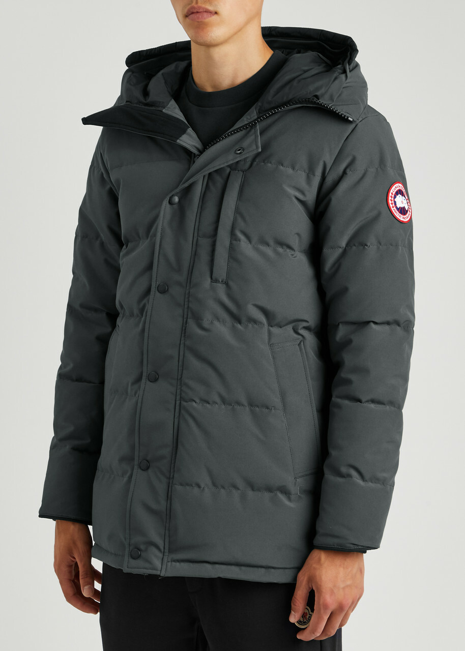 Canada Goose Carson Quilted Arctic-Tech Parka Dark Grey Canada Goose