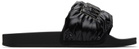 Marni Black Puffed Slide Sandals