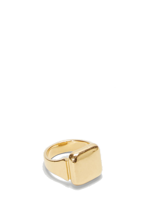Photo: Square Signet Ring in Gold