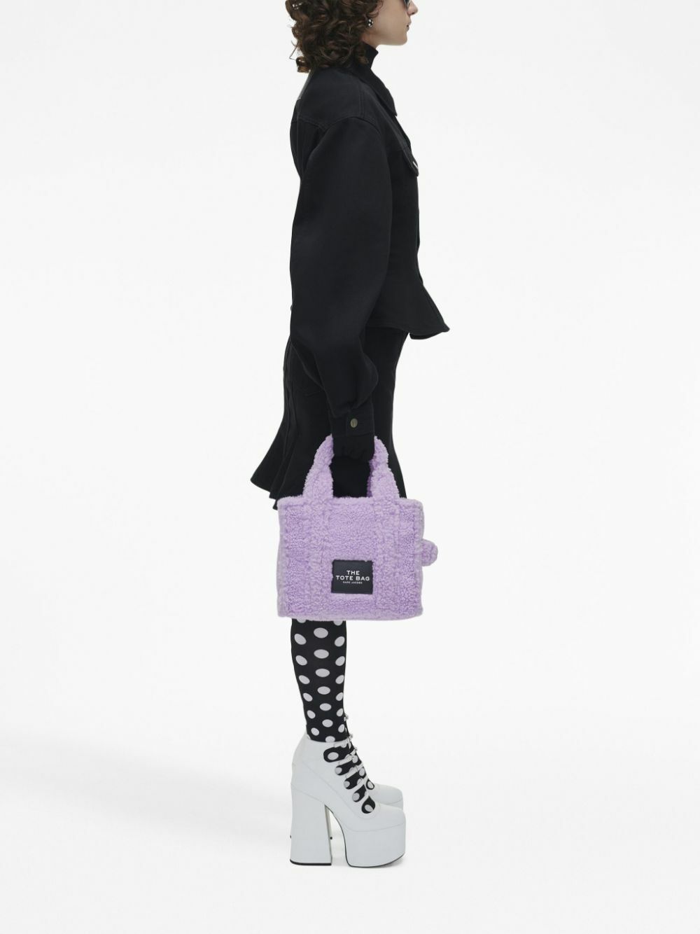 MARC JACOBS - The Tote Small Faux Fur Tote Bag
