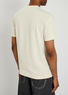 True Religion Skeleton Logo-embroidered Cotton T-shirt White