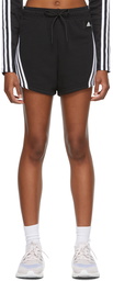 adidas Originals Black Future Icons 3-Stripes Shorts