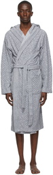 Boss Terry Logo Robe