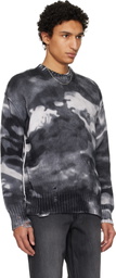 AMIRI Gray Camo Sweater