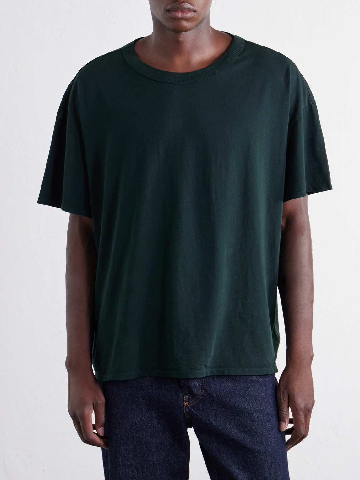 Les Tien - Cotton-Jersey T-Shirt - Green